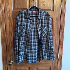 NWT Grey Arizona Flannel Shirt
